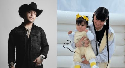 Cazzu ignora reclamo de Christian Nodal y presume a Inti en su primer disfraz de Halloween