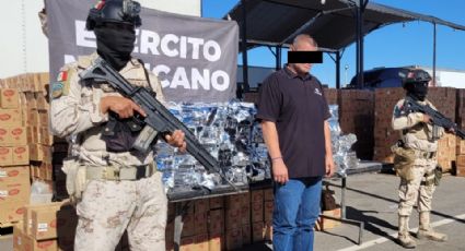 Arrestan a trailero que transportaba más de 450 kilos de droga en San Luis Río Colorado