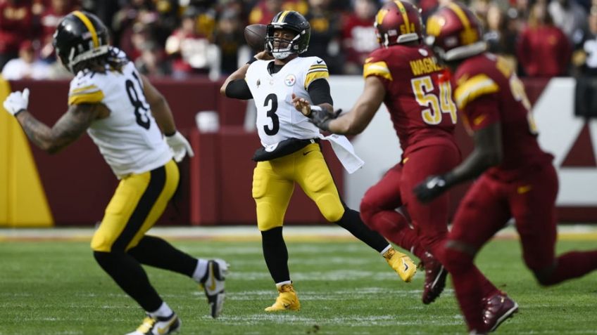 Wilson comanda la remontada de los Steelers en su visita a los Commanders