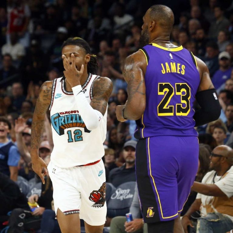 Grizzlies vs Lakers EN VIVO