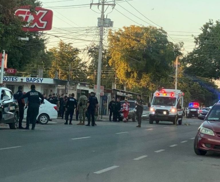 El lugar de los hechos fue asegurado por militares y policías