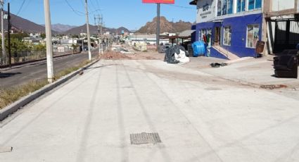 Guaymas: Obra del bulevar Benito Juárez lleva 5 meses y solo tiene avance del 57%