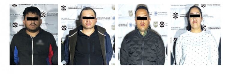 Célula delictiva en CDMX