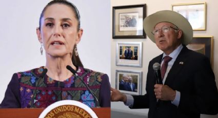 Sheinbaum se lanza contra Ken Salazar tras críticas a AMLO en materia de seguridad