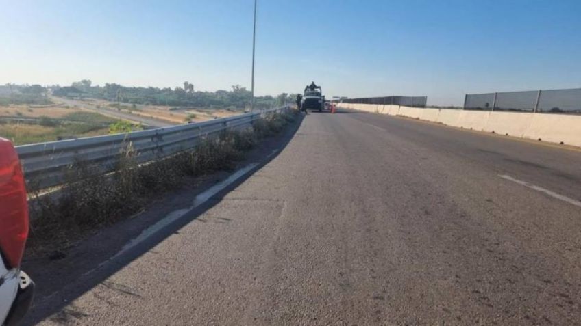 Abandonan a un ejecutado a un costado de las vías del ferrocarril al sur de Culiacán