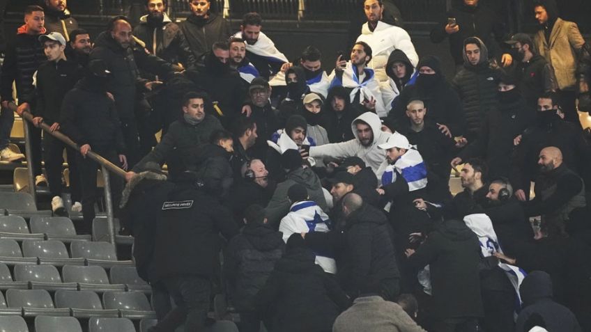Riña dentro del estadio y baja asistencia empaña duelo entre Francia e Israel