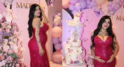 FOTO: Karely Ruiz humilla a sus detractores y arma lujoso baby shower para su bebé