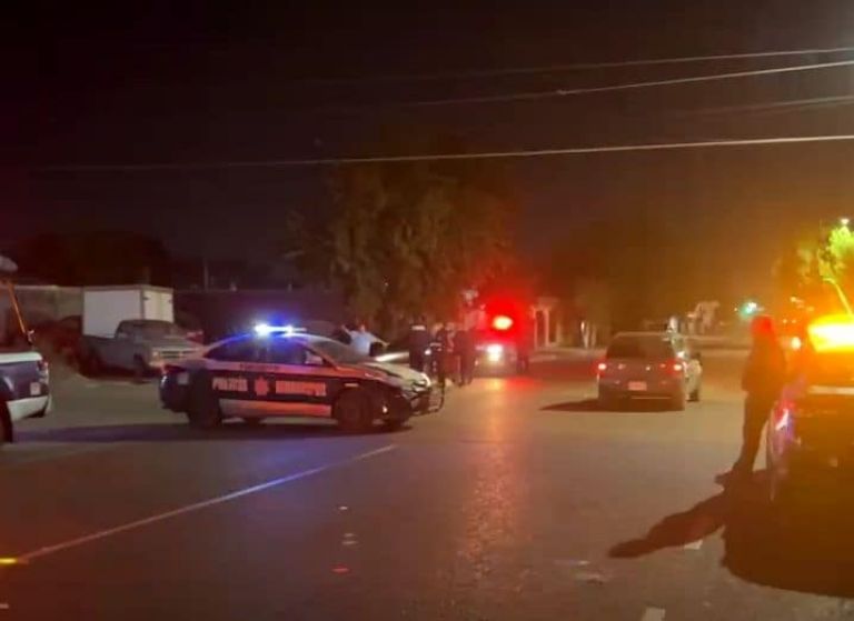 Accidente en Ciudad Obregón moviliza a las autoridades. Foto: Facebook