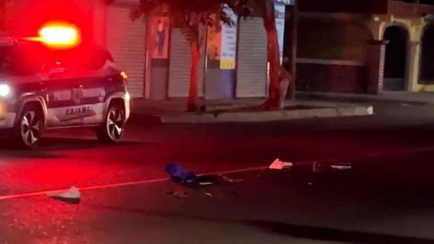 Fuerte accidente en Ciudad Obregón deja un víctima: Conductor atropella a hombre