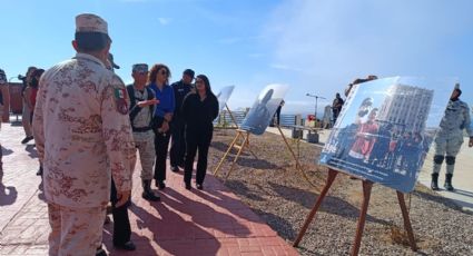 Sonora: Sedena monta exposición en Mirador de San Carlos, en Empalme