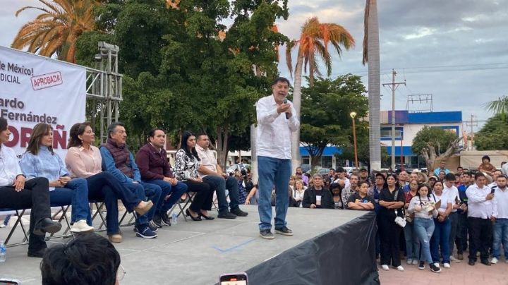 Gerardo Fernández Noroña celebra en Cajeme aprobación de Reforma al Poder Judicial