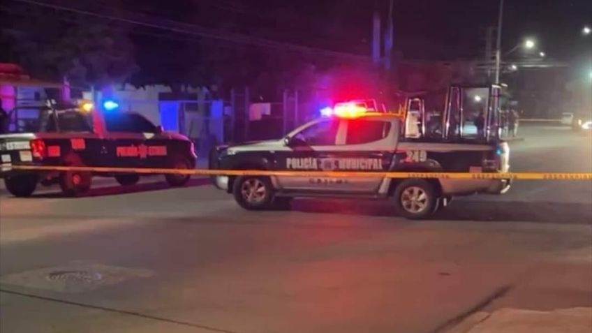 En plena vía pública de Ciudad Obregón, abandonan cuerpo con un 'narcomensaje'