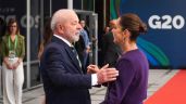 Foto ilustrativa de la nota titulada (VIDEO) Claudia Sheinbaum llega a la Cumbre del G20 en Brasil; así la recibió Lula Da Silva