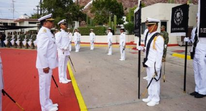 Realiza cambio de mando la VI Región Naval de la Secretaría de Marina en Guaymas