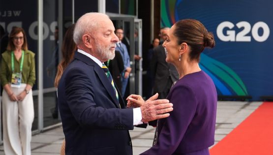 (VIDEO) Claudia Sheinbaum llega a la Cumbre del G20 en Brasil; así la recibió Lula Da Silva