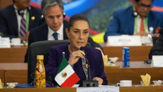 Sheinbaum en el G20: Presidenta de México propone destinar dinero de militares a reforestación