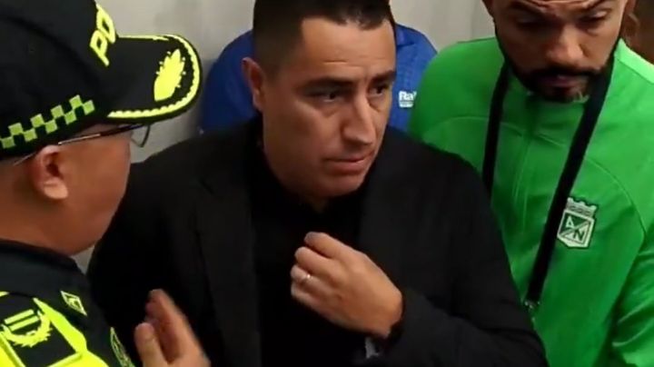 VIDEO: Así fue la detención de Efraín Juárez durante conferencia de prensa en Colombia