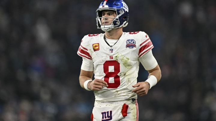 Se acabó la paciencia, los Giants mandan a la banca al quarterback Daniel Jones