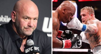 Dana White se le va a la yugular a Jake Paul: "No le pudo hacer una mier.. a Tyson"