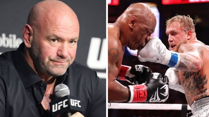 Dana White se le va a la yugular a Jake Paul: "No le pudo hacer una mier.. a Tyson"