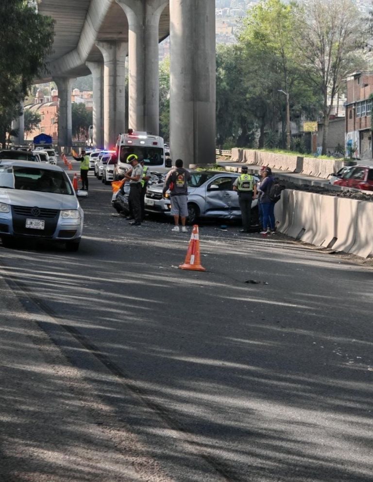 Accidente en la México-Cuernavaca