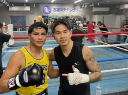 El boxeador cajemense se encuentra en Japón entrenando con un histórico multicampeón mundial