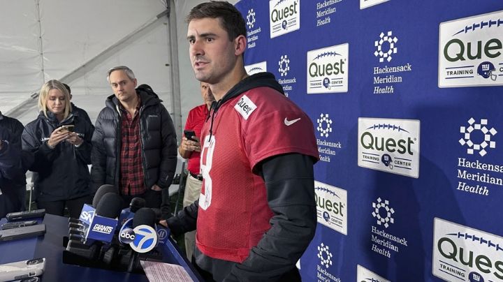 No se resigna; Daniel Jones no está de acuerdo en ir a la banca con los Giants