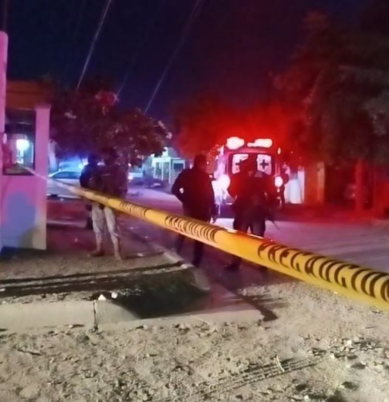 El lugar donde ocurrió el asesinato en la colonia Kino