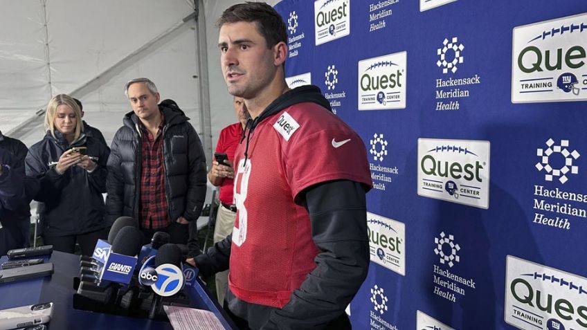 No se resigna; Daniel Jones no está de acuerdo en ir a la banca con los Giants