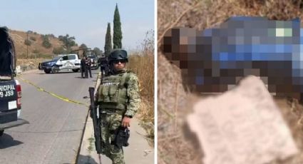 Con signos de tortura y el tiro de gracia, CJNG deja cuerpo y un mensaje en Edomex