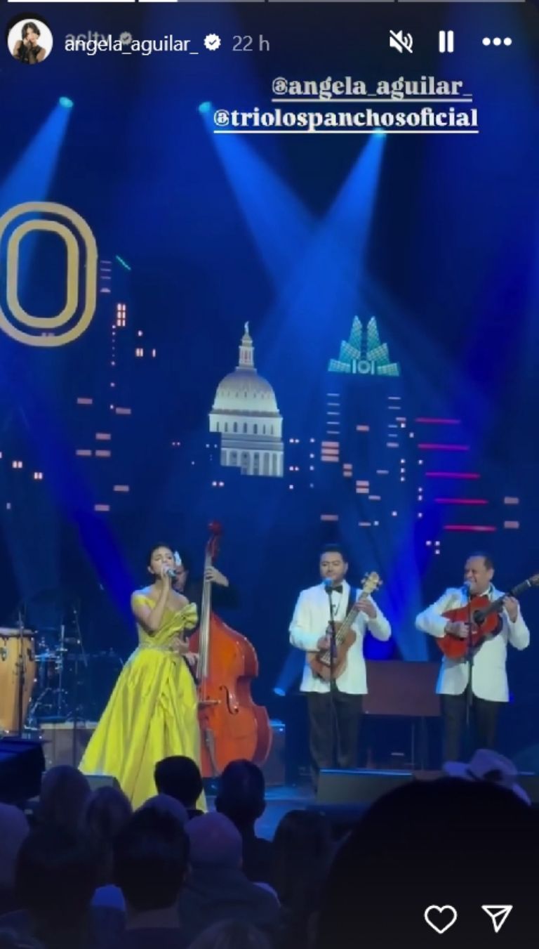 Ángela Aguilar ovacionada en Estados Unidos