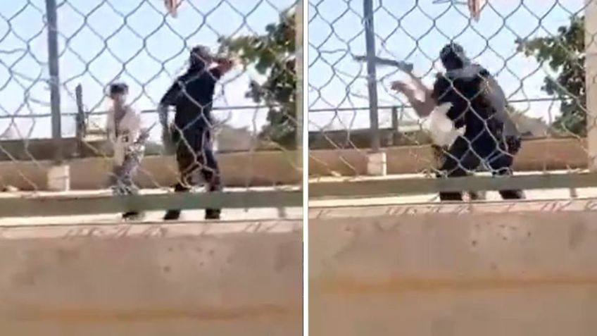 VIDEO: Jóvenes protagonizan despiadada pelea a machetazos en Ahome, Sinaloa