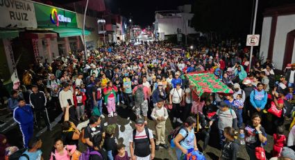 Aumentan caravanas de migrantes en la frontera sur de México ante temor por políticas de Trump