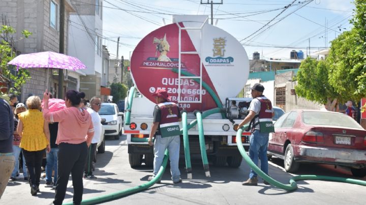 Nezahualcóyotl se queda sin agua; anuncian cortes para estas colonias