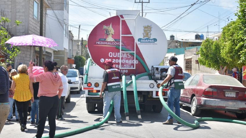 Nezahualcóyotl se queda sin agua; anuncian cortes para estas colonias