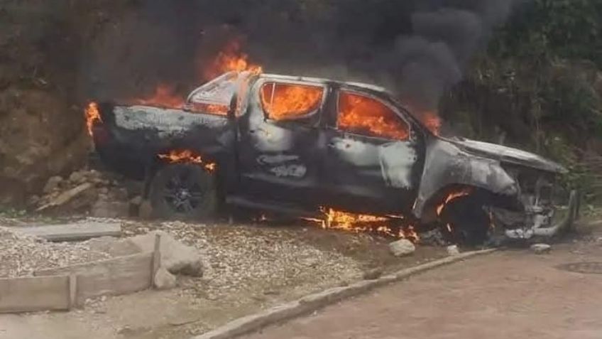 VIDEO: Exdiputada de Chiapas sufre nuevo atendado; queman su vehículo tras amenazas