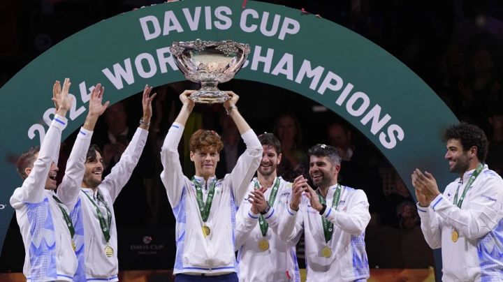 ¡Bicampeones! Sinner lleva a Italia a ganar su segundo título consecutivo de Copa Davis