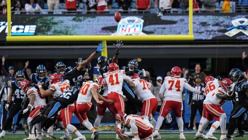 Mahomes y los Chiefs evitan la sorpresa para sacar apurada victoria ante los Panthers