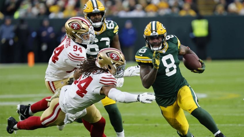NFL: Green Bay 'empaca' a los 49ers y sigue en la pelea por los playoffs