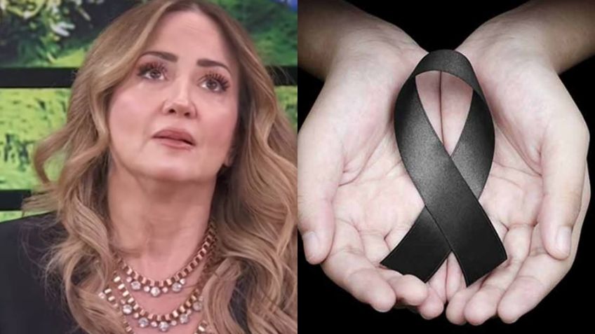 La desgracia vuelve a la vida de Andrea Legarreta; la conductora de 'Hoy' se viste de luto