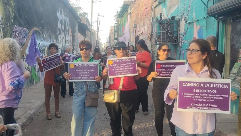 25N: Cajeme se suma a protesta contra la violencia a las mujeres