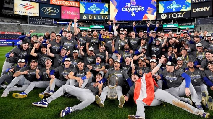 Nada mal; los Dodgers reciben un millonario bono tras ganar la Serie Mundial