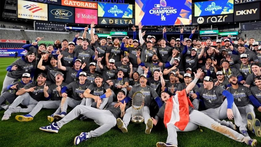 Nada mal; los Dodgers reciben un millonario bono tras ganar la Serie Mundial