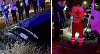 Conductor salva a una familia tras caer a un canal en Sinaloa, pero muere después