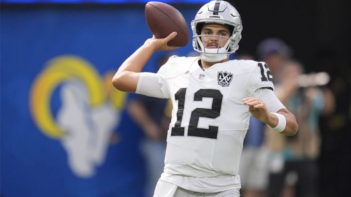Los Raiders ya tienen quarterback para su visita a los Chiefs, en el Viernes Negro