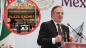 Foto ilustrativa de la nota titulada Marcelo Ebrard denuncia ante la FGR a Plaza Izazaga 89 para aplicar extinción de dominio
