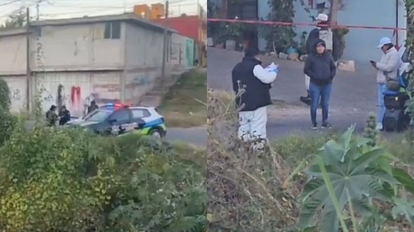 Hallan encobijado con signos de violencia en plena avenida de Puebla; esto se sabe
