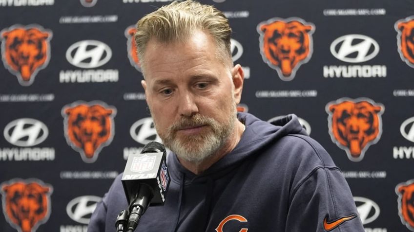 NFL: Chicago despide a Matt Eberflus tras desastrosa derrota ante los Lions
