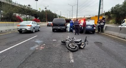 Fatídico accidente: Motociclista muere aplastado por tráiler tras chocar con automóvil