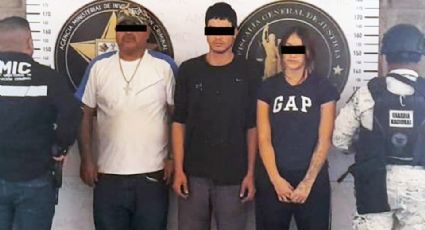 Tres detenidos, dos menores rescatados y droga decomisada en domicilio de Hermosillo